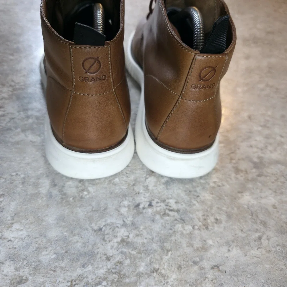 Cole Haan Original Grand Mens Size 9.5 Brown Casual Classic Leather Chukka Boots
